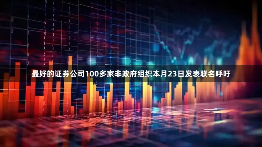最好的证券公司100多家非政府组织本月23日发表联名呼吁